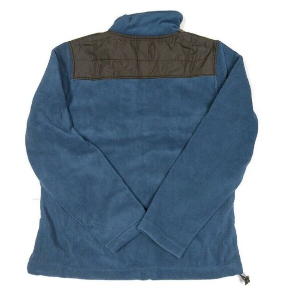 Stillwater Supply Co Mens Size M Full Zip Long Sleeve Jacket Coat Black Blue - Picture 4 of 5